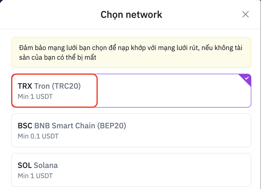 Hướng dẫn rút tiền ảo USDT từ Lode88 về sàn Remitano bước 3